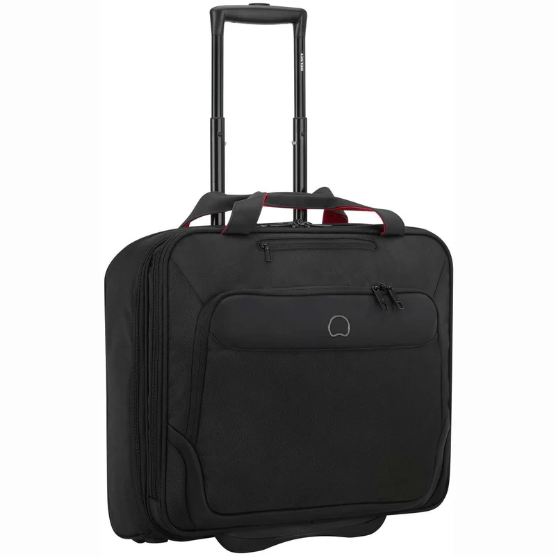 Delsey Paris Parvis Plus - 2-Rollen-Businesstrolley 44 cm (schwarz)