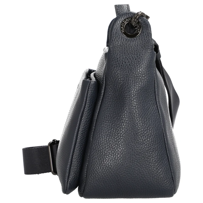 Mandarina Duck Mellow Leather - Umhängetasche 36 cm (dress blue)