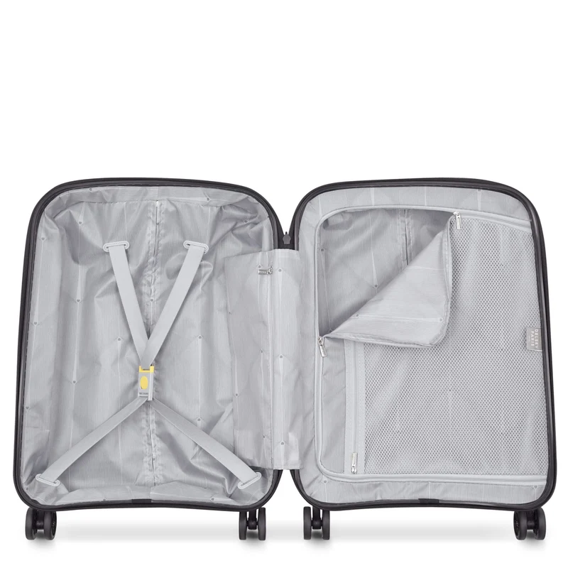 Delsey Paris Belmont Plus Slim Line - 4-Rollen-Kabinentrolley recycelt 55 cm (zink blau)