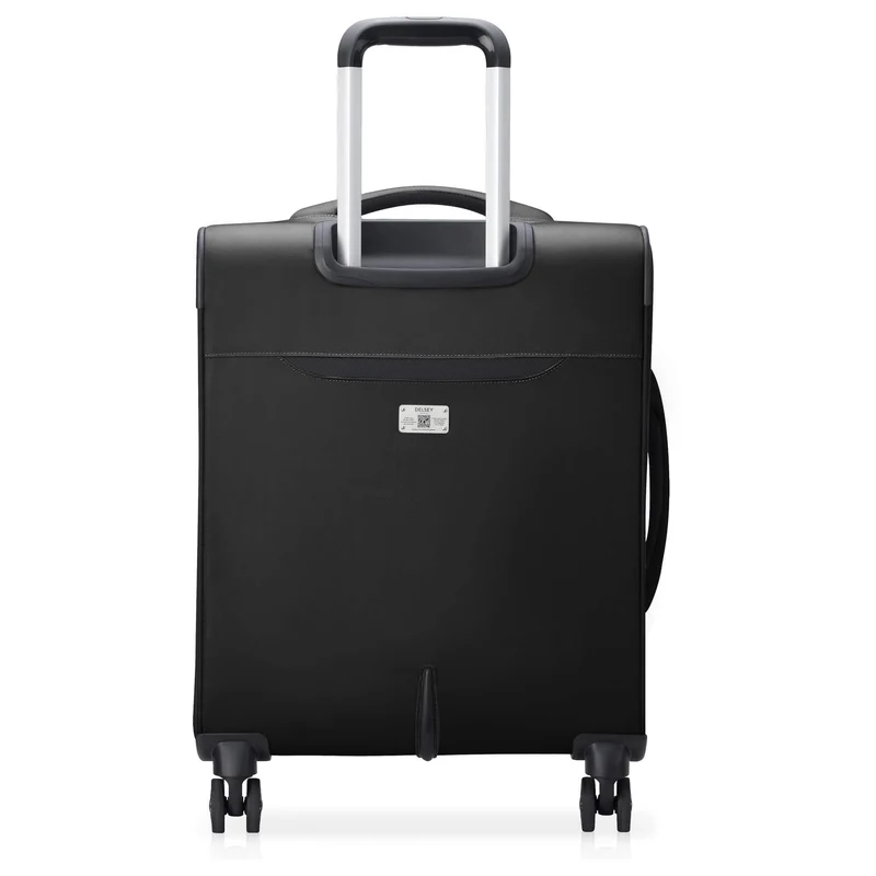 Delsey Paris Sky Max 2.0 Slim Line - 4-Rollen-Kabinentrolley 55 cm (schwarz)