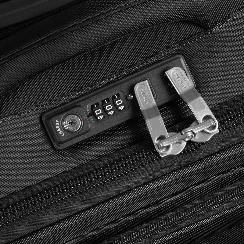 Delsey Paris Sky Max 2.0 Slim Line - 4-Rollen-Kabinentrolley 55 cm (schwarz)