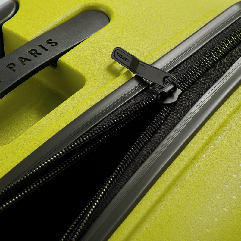 Delsey Paris Belmont Plus - 4-Rollen-Trolley recycelt 76 cm (grün chartreuse)