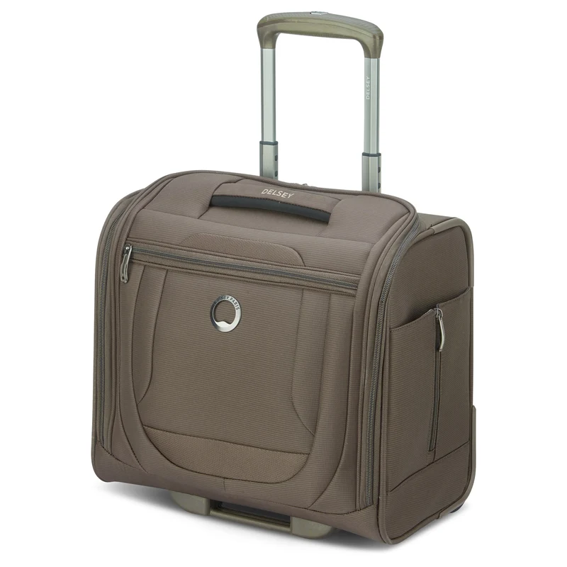 Delsey Paris Helium Dlx 2.0 (Raynair) - 2-Rollen-Businesstrolley 39 cm (mokka)