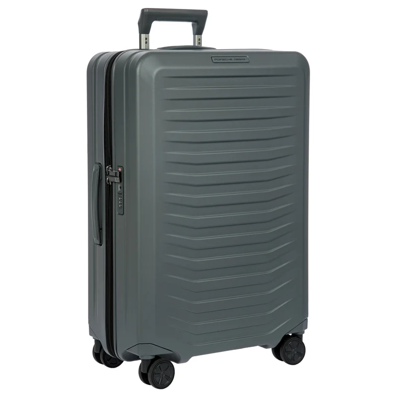 Porsche Design Roadster Hardcase - 4-Rollen-Trolley M 69 cm erw. (grey matt)