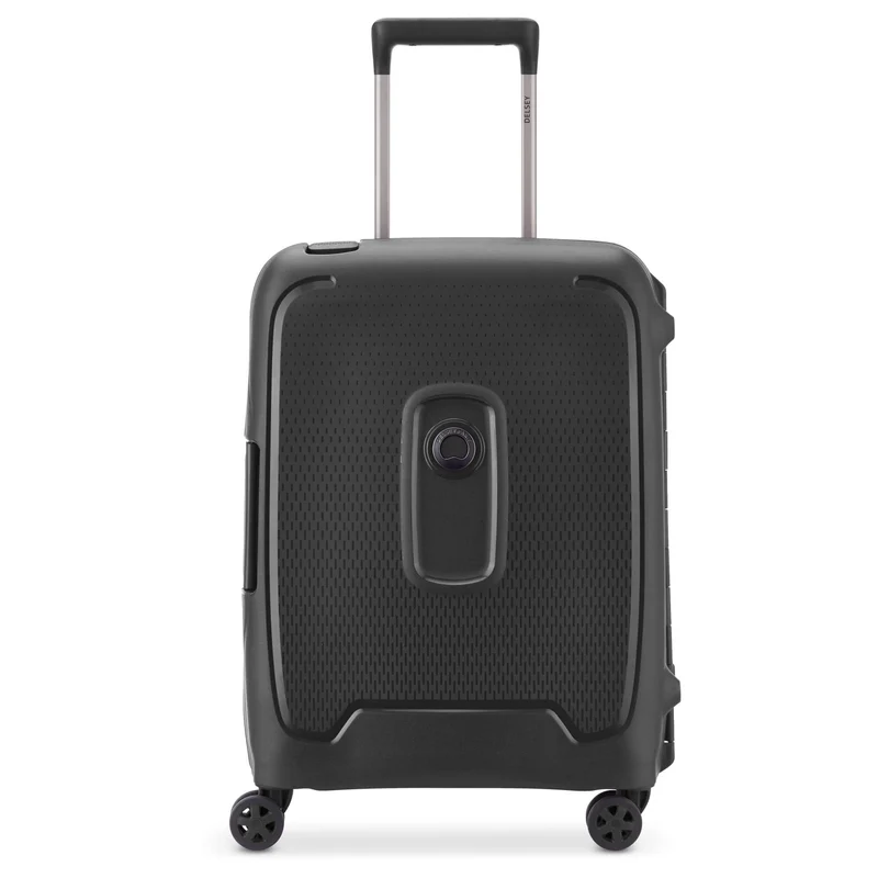Delsey Paris Moncey MR Slim Line - 4-Rollen-Kabinentrolley 55 cm (schwarz)