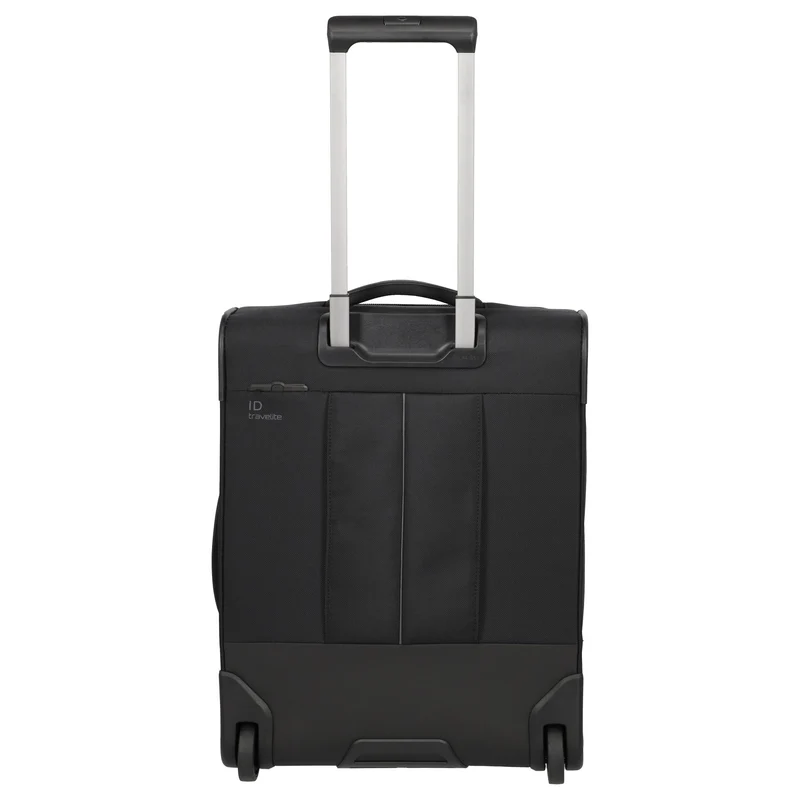 Travelite Crosslite - 2-Rollen-Kabinentrolley S 54 cm erw. (black)
