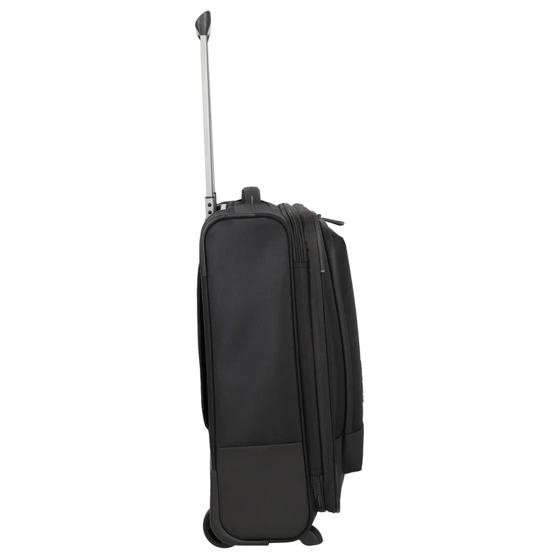 Travelite Crosslite - 2-Rollen-Kabinentrolley S 54 cm erw. (black)