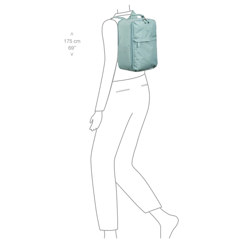 Brics Positano - Rucksack 40 cm (light blue)