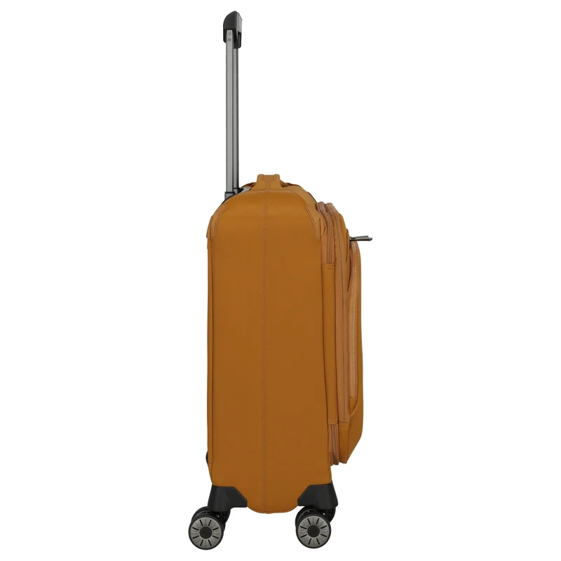 Travelite Priima - 4-Rollen-Kabinentrolley S 55 cm erw. (curry)