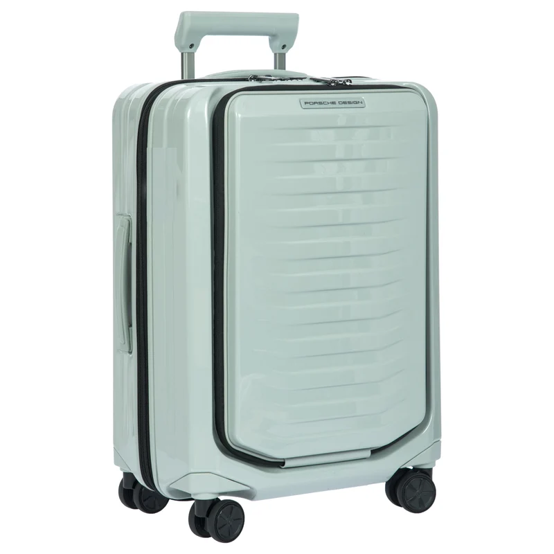 Porsche Design Roadster Hardcase - 4-Rollen-Kabinentrolley mit Vortasche S 55 cm (chalk shiny)