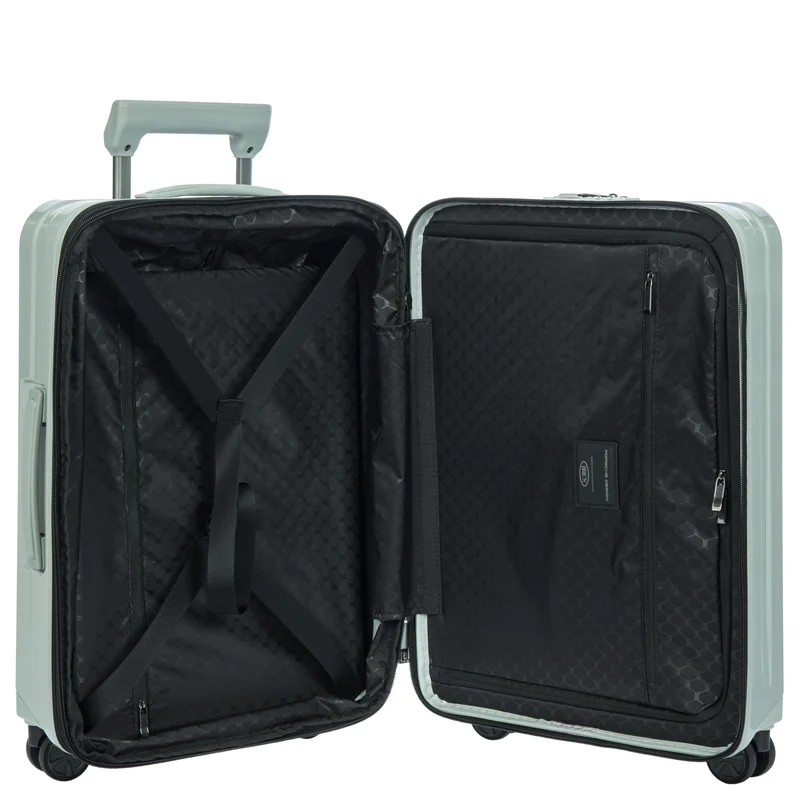 Porsche Design Roadster Hardcase - 4-Rollen-Kabinentrolley mit Vortasche S 55 cm (chalk shiny)