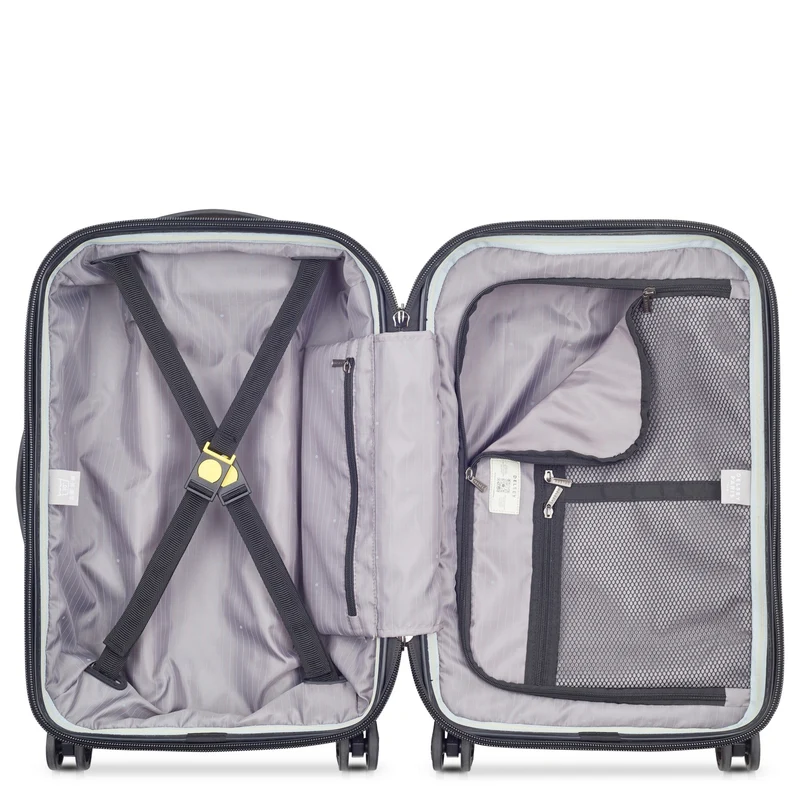 Delsey Paris Karat 2.0 - 4-Rollen Kabinentrolley S 55 cm (hellgelb)