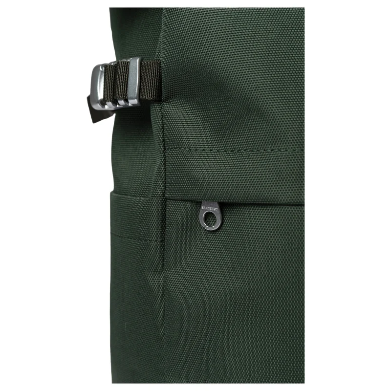 Sandqvist Icon Rolltop - Rucksack M 14" 60 cm (dawn green with dark brown leather)
