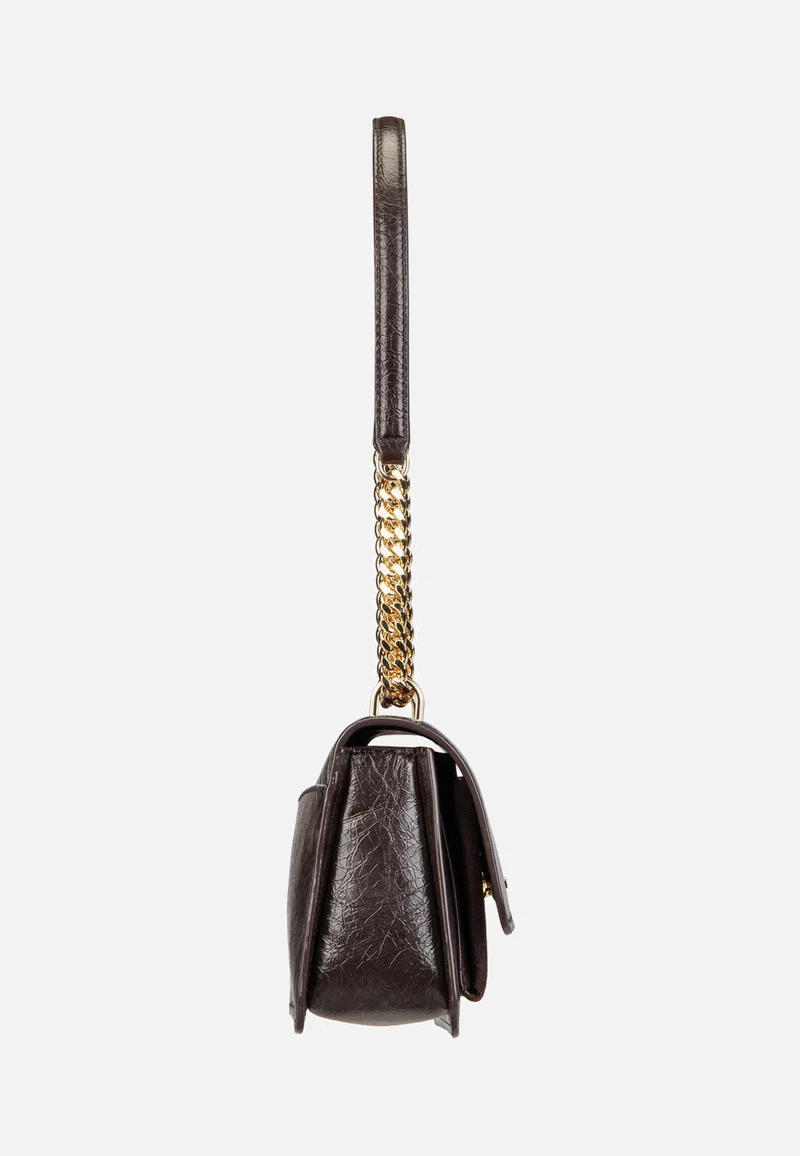 Claire LG Shoulder Crash Chocolate - Abendtasche
