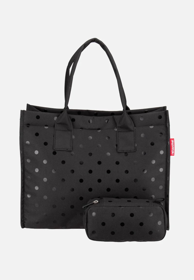 Daily Shopper Set No.1 Glossy Dots Black - Shopper