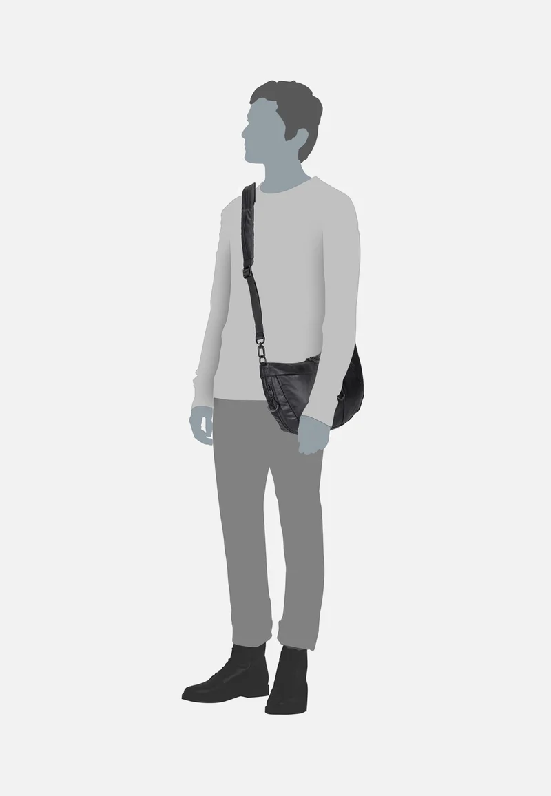 Toyo Black - Crossbody Bag