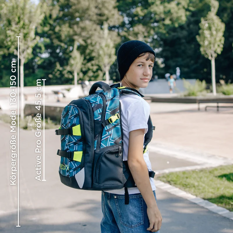 Neoxx ACTIVE PRO - Schulrucksack 45.5 cm (Flash yourself)