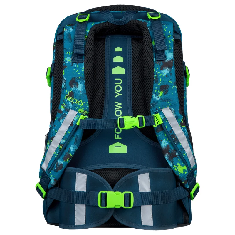 Neoxx ACTIVE PRO - Schulrucksack 45.5 cm (Petrol extreme)