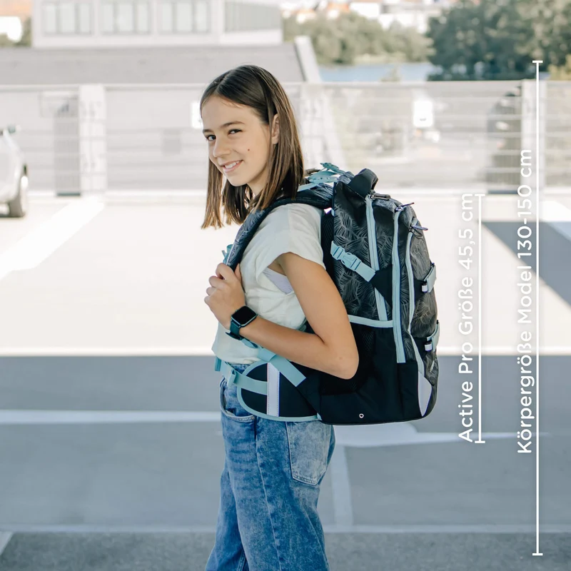 Neoxx ACTIVE PRO - Schulrucksack 45.5 cm (Queen of the nite)