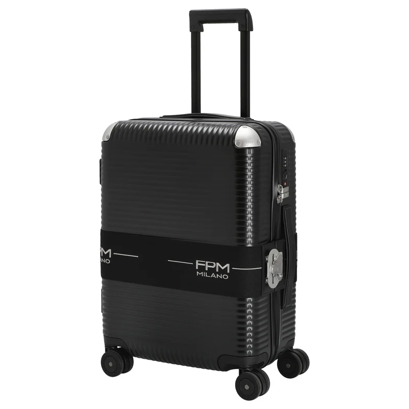 FPM Milano Bank Zip Deluxe Spinner 55 S - 4-Rollen-Kabinentrolley 55 S cm (eclipse black)