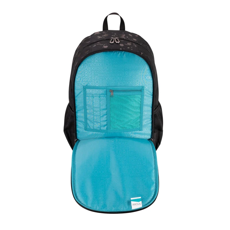 Neoxx FLOW - Schulrucksack 42.5 cm (Splash in Black)