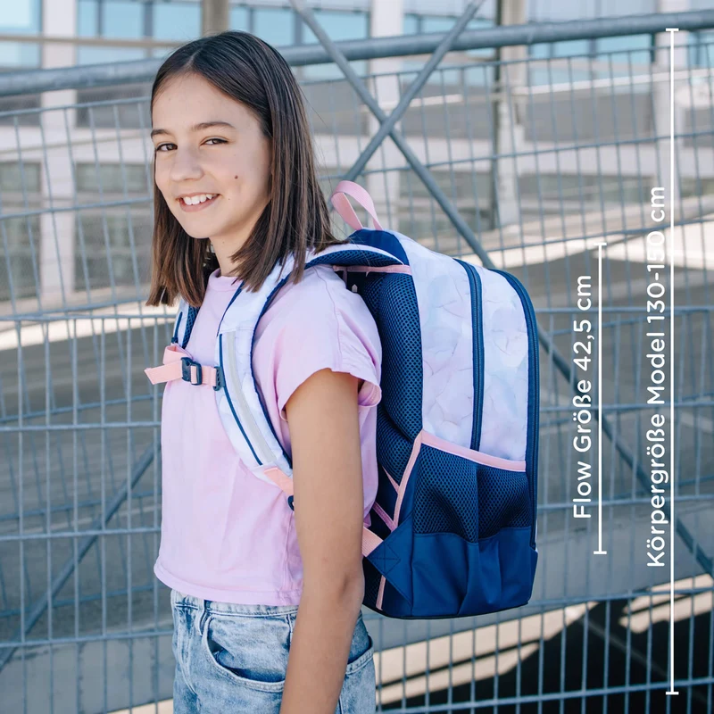 Neoxx FLOW - Schulrucksack 42.5 cm (Dreaming of pastel)