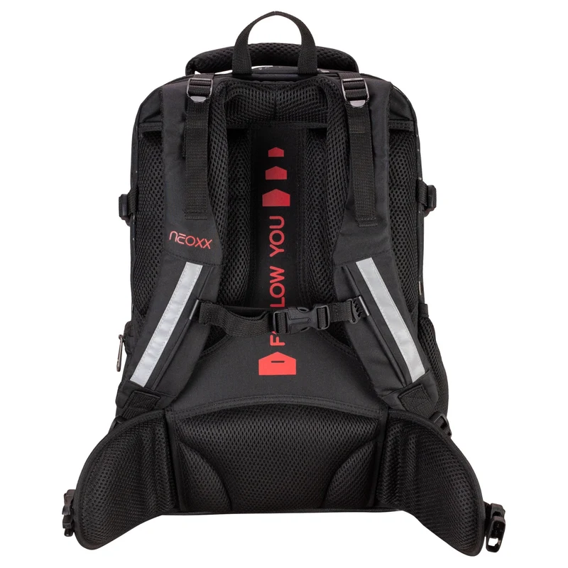 Neoxx ACTIVE PRO - Schulrucksack 45.5 cm (Splash in Black)