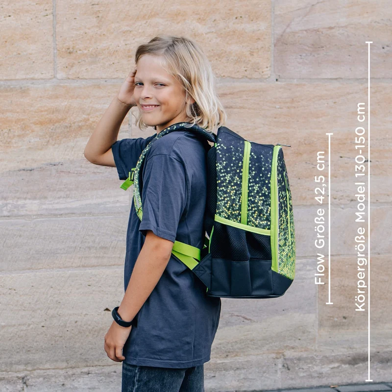 Neoxx FLOW - Schulrucksack 42.5 cm (Pixel in my mind)