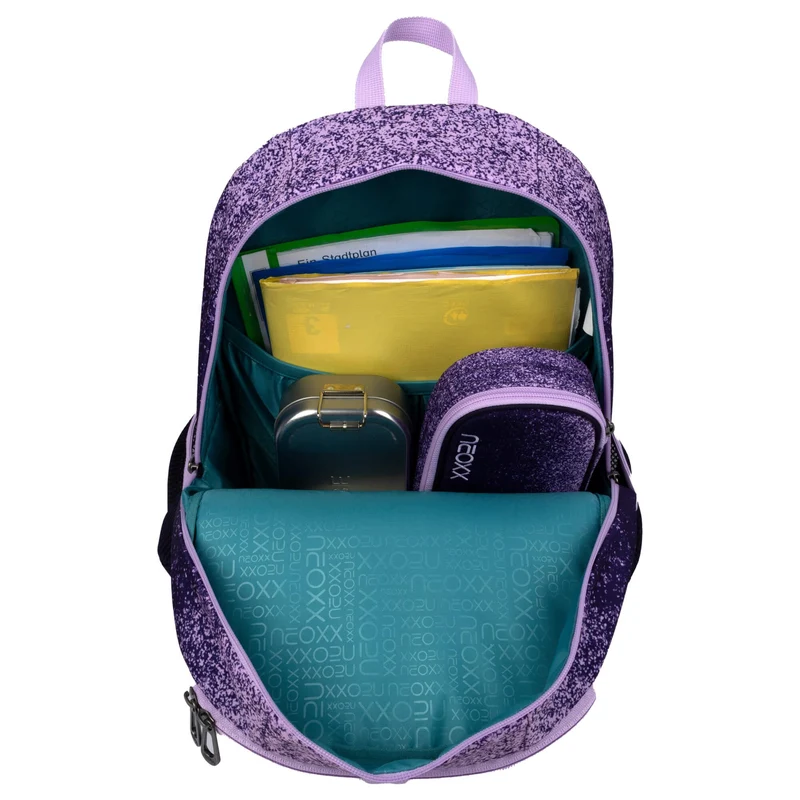 Neoxx FLOW - Schulrucksack 42.5 cm (Glitterally perfect)