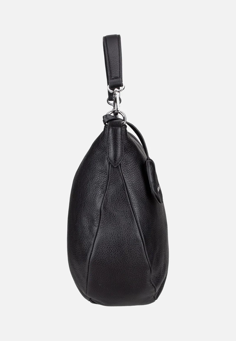 Juna Small Black/Nickel - Hobo Bag