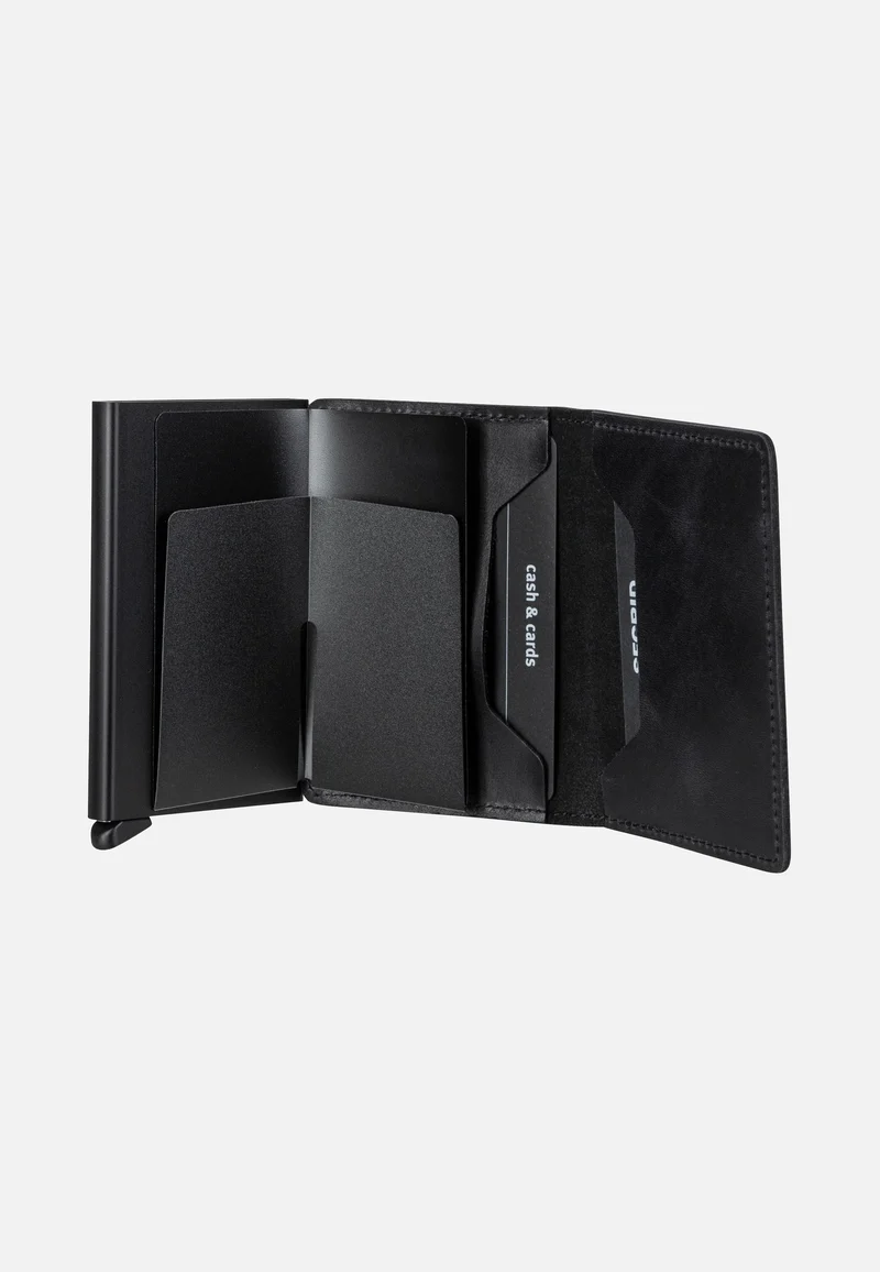Slimwallet Vintage Black - Portemonnaie