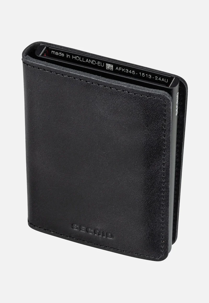 Slimwallet Vintage Black - Portemonnaie