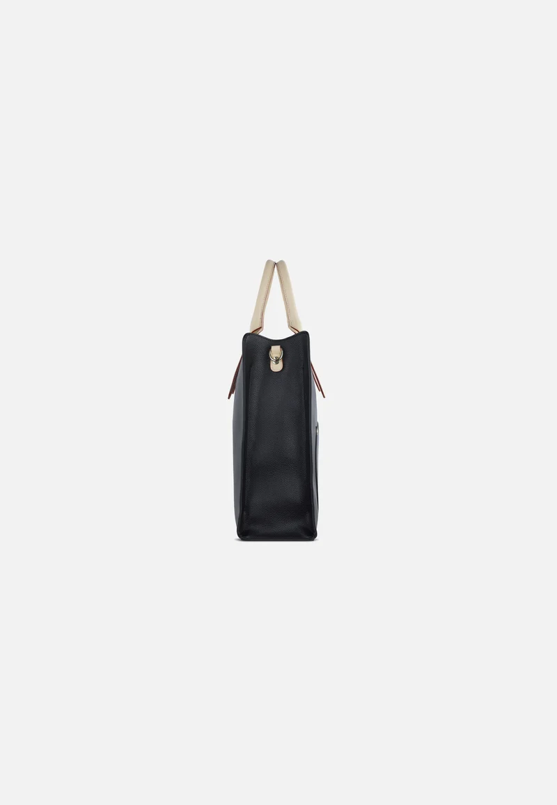 Ella Top Handle L Schwarz - Tote Bag