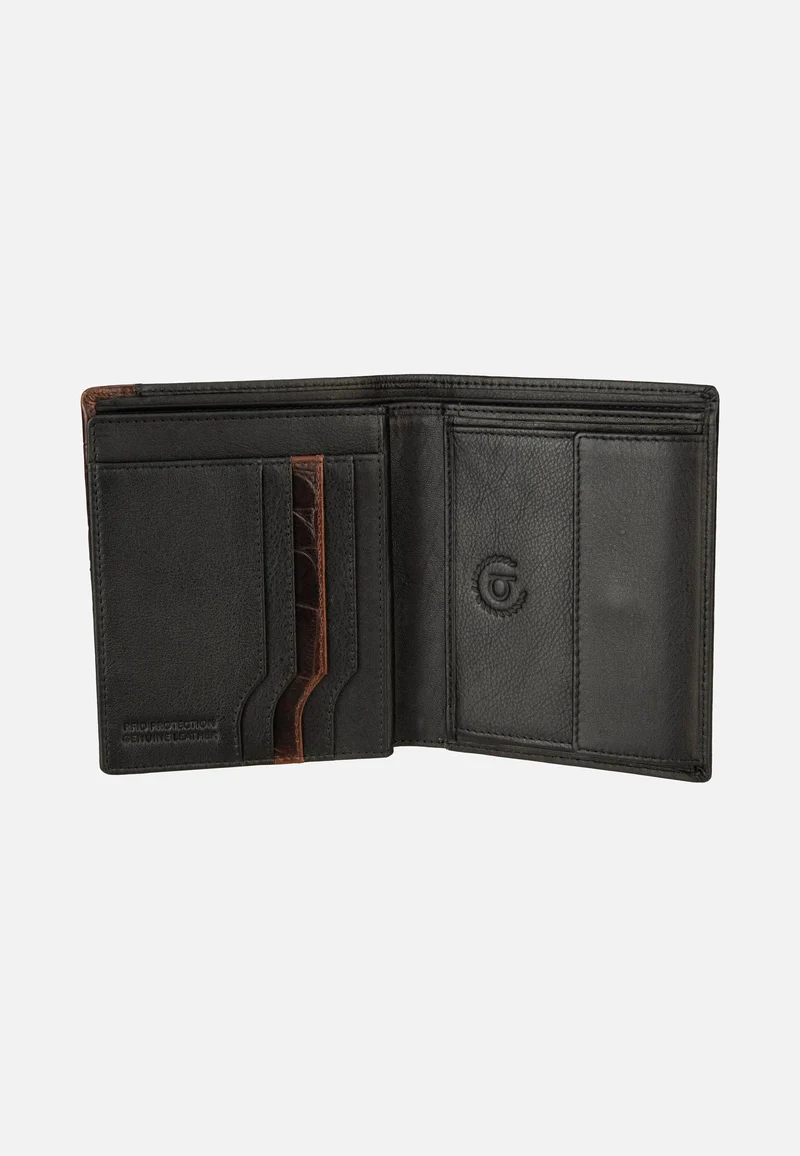 Corso DeLuxe Hochformat 1653 Schwarz - Portemonnaie