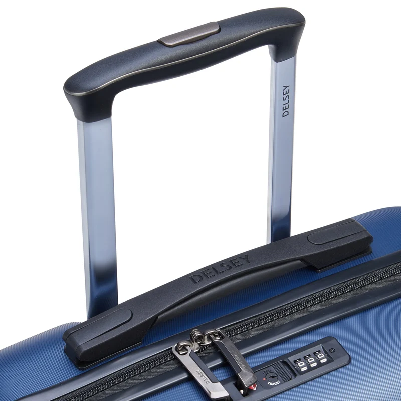 Delsey Paris Air Armour Slimline - 4-Rollen Kabinentrolley S 55 cm (nachtblau)