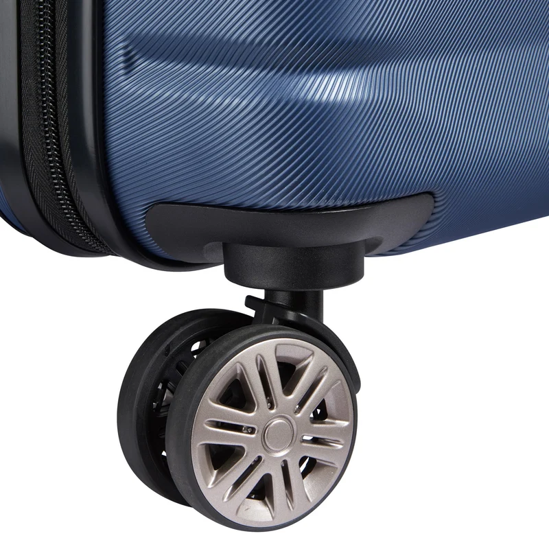 Delsey Paris Air Armour Slimline - 4-Rollen Kabinentrolley S 55 cm (nachtblau)
