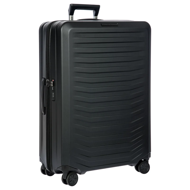 Porsche Design Roadster Hardcase - 4-Rollen-Trolley L 75 cm erw. (black matt)