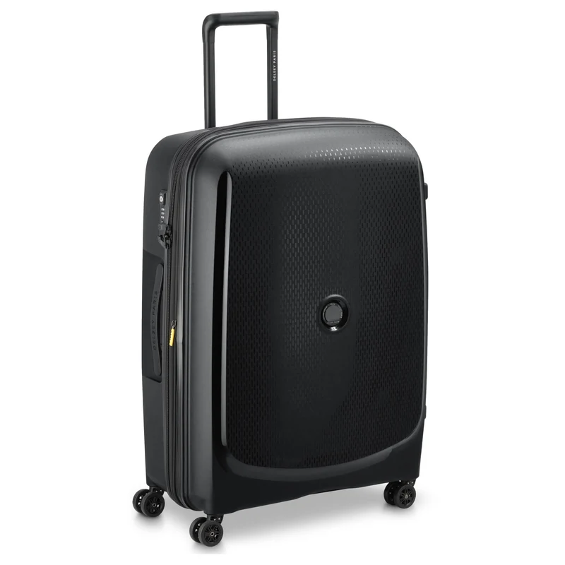Delsey Paris Belmont Plus - 4-Rollen-Trolley recycelt 76 cm erw. (schwarz)