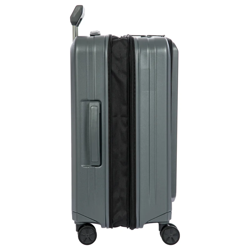 Porsche Design Roadster Hardcase - 4-Rollen-Kabinentrolley mit Vortasche S 55 cm (grey matt)