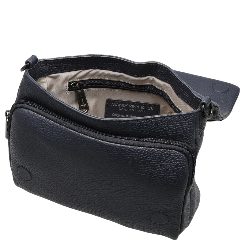 Mandarina Duck Mellow Leather - Umhängetasche 22 cm (dress blue)