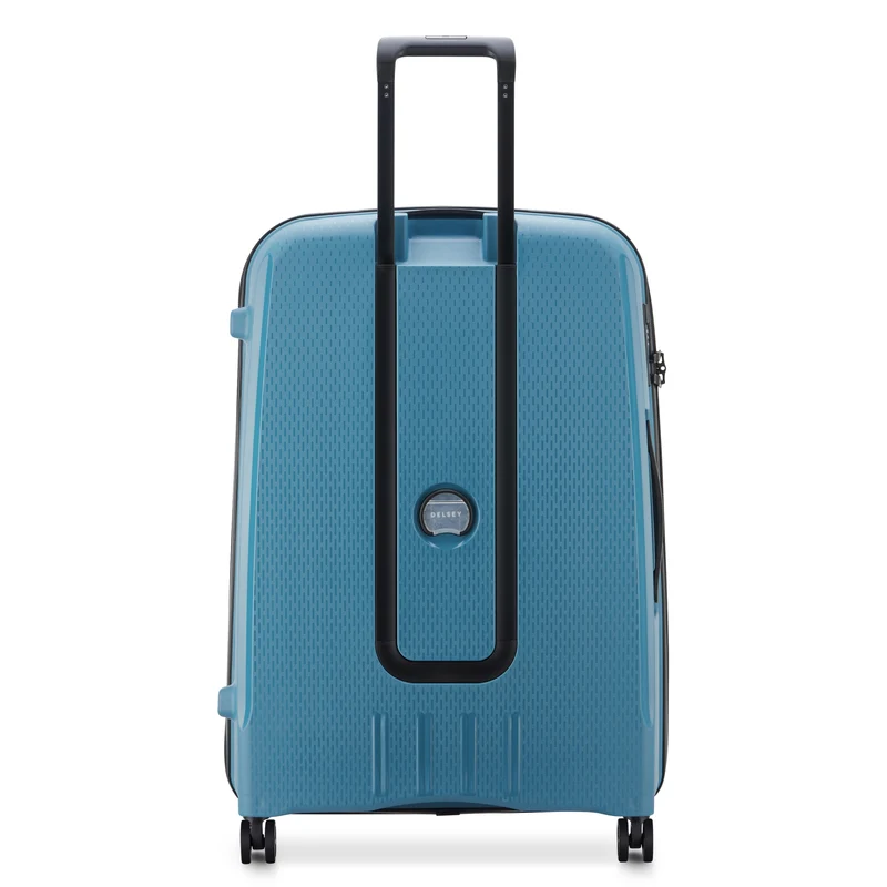 Delsey Paris Belmont Plus - 4-Rollen-Trolley recycelt 76 cm (zink blau)