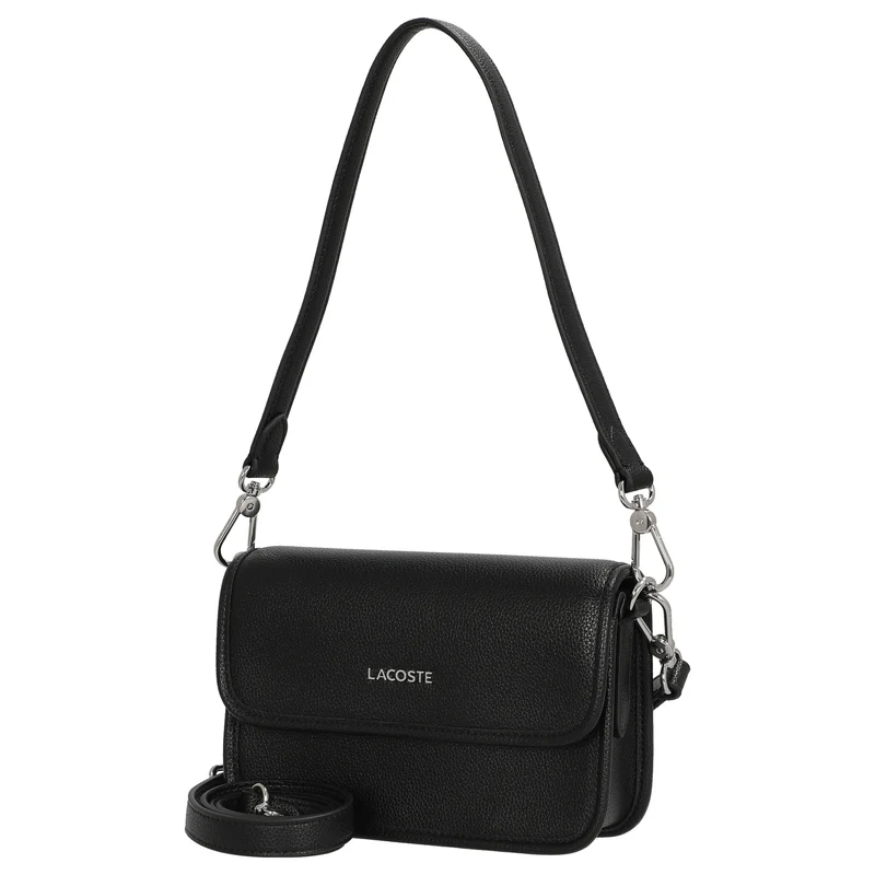 Lacoste Flap Crossover Bag - Umhängetasche 21 cm (noir)