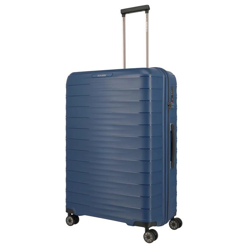 Travelite Mooby - 4-Rollen-Trolley L 77 cm (marine)