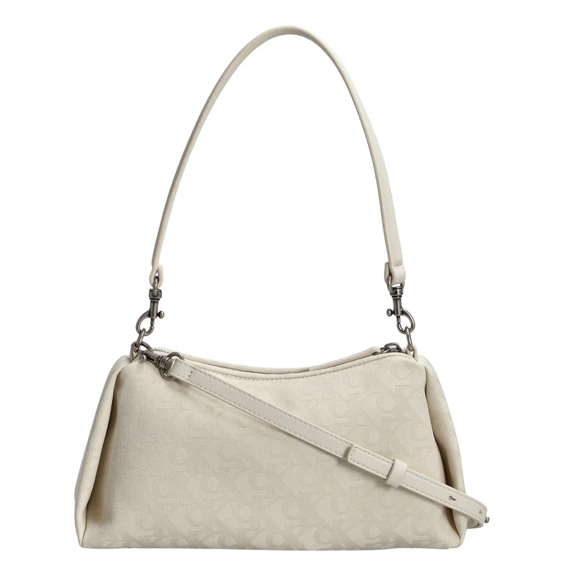 Calvin Klein Monogram - Schultertasche 35 cm (natural aop)