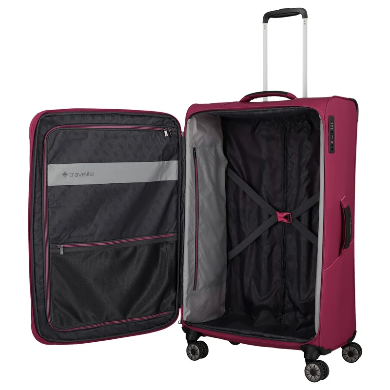 Travelite Skaii - 4-Rollen-Trolley L 78 cm erw. (abendrot)