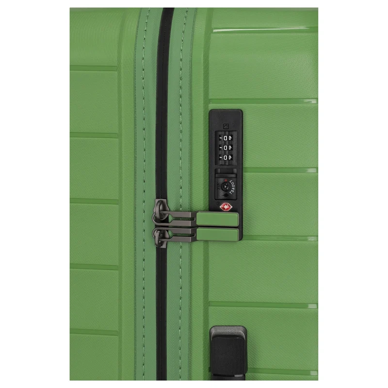 Travelite Mooby - 4-Rollen-Trolley L 77 cm (grün)