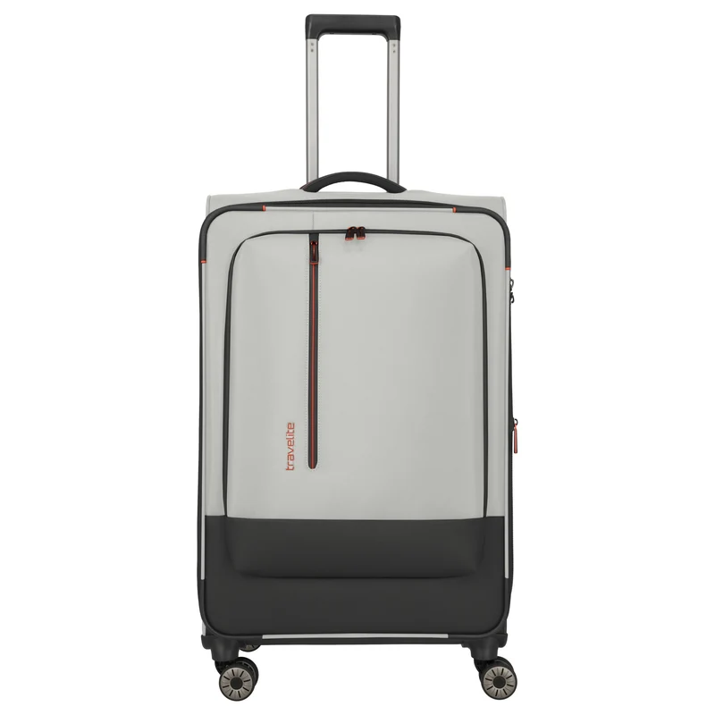 Travelite Crosslite - 4-Rollen-Trolley L 77 cm erw. (natur)