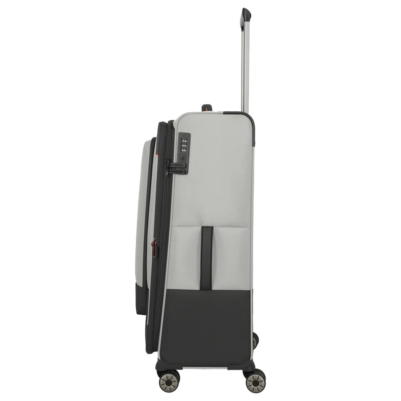 Travelite Crosslite - 4-Rollen-Trolley L 77 cm erw. (natur)