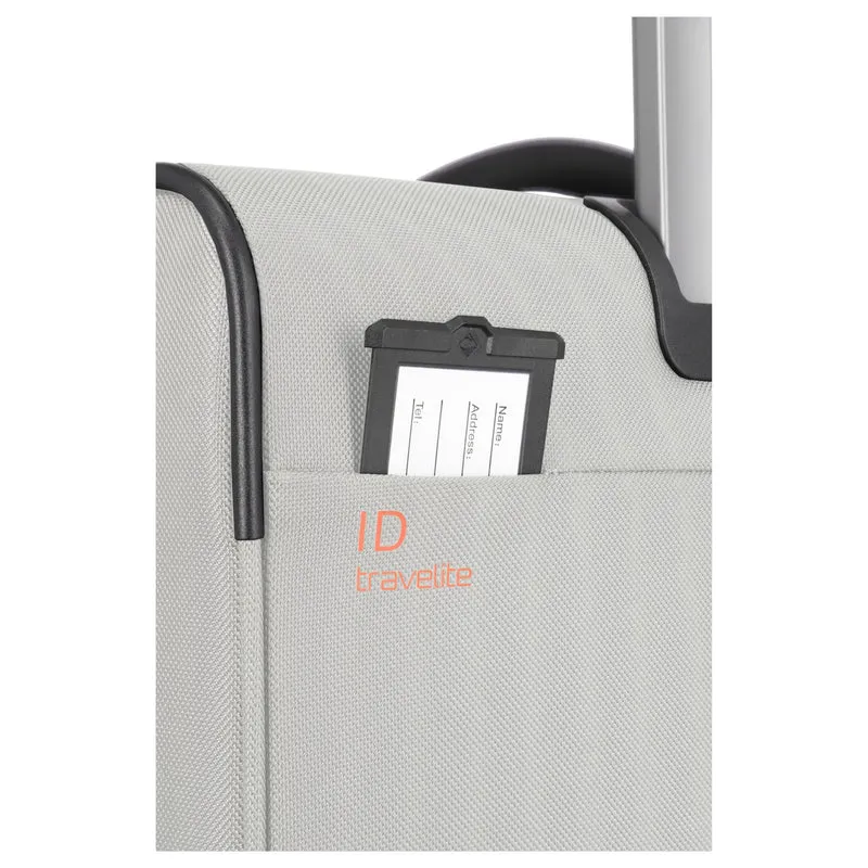 Travelite Crosslite - 4-Rollen-Trolley L 77 cm erw. (natur)
