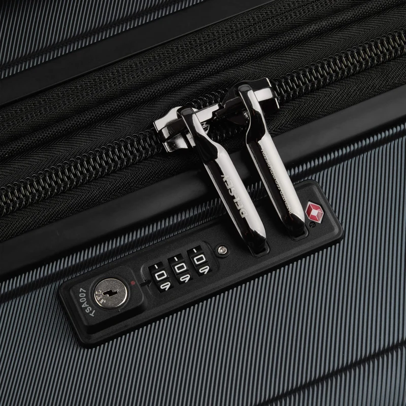 Delsey Paris Shadow 5.0 - 4-Rollen-Trolley 82 cm erw. (schwarz)